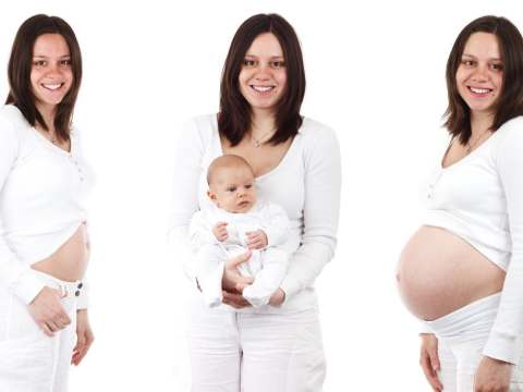 Finding The Most Accurate Pregnancy Test pregnant woman and baby