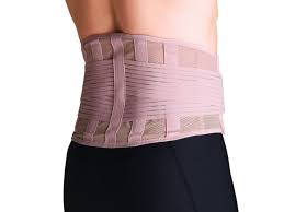 man using belly binder